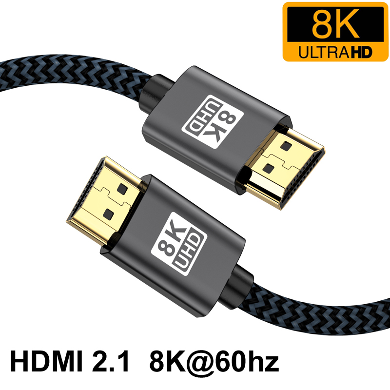 Gaming Console Bundle - 1M/2M/3M HDMI-Compatible Cable Cord 8K/60Hz 4K/120Hz