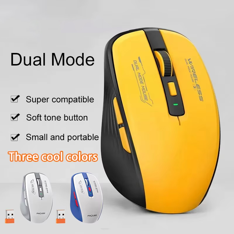Pc Gaming Handheld Console - M303L Bluetooth Wireless Mouse 2.4G Dual