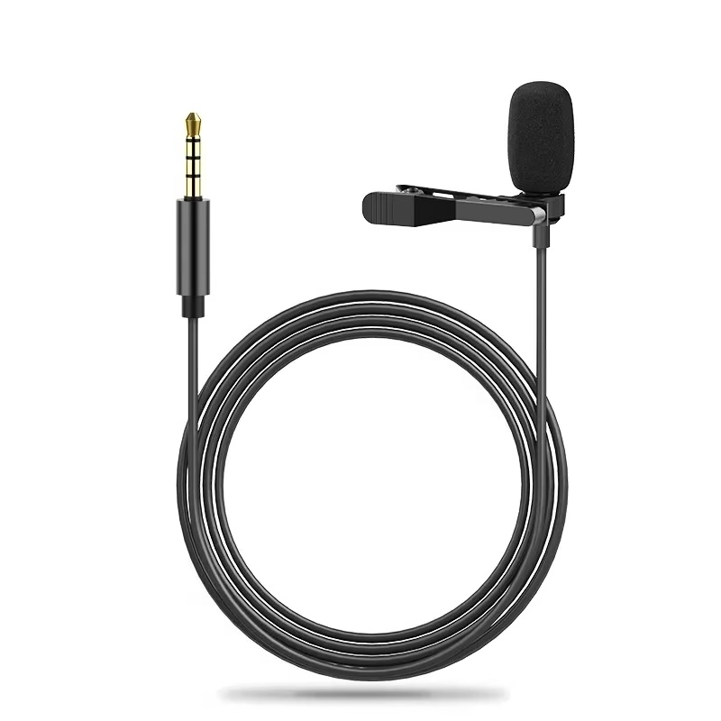 Pc Gaming Handheld Console - Portable 1.5m Lavalier Mini Microphone Condenser
