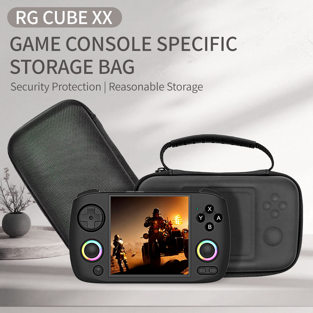 Gaming Console Cube - For RG CubeXX Console, Portable Protective