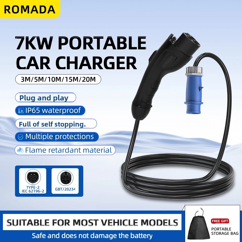Pc Gaming Handheld Console - 7KW 32A Electric Vehicle EV Portable