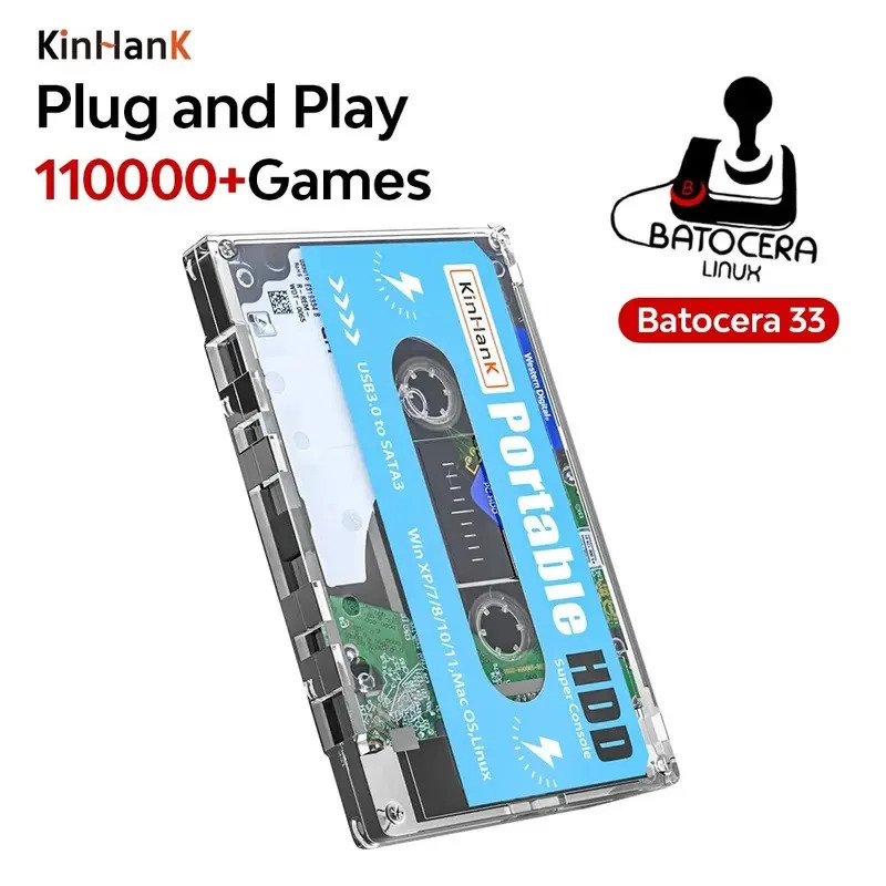 Gaming Console Os - Super Console 500G Gaming HDD 100000