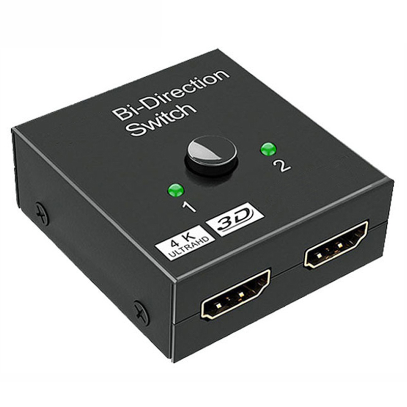 Gaming Console Bundle - 2 Port HDMI-Compatible 2.0 Switch 4K