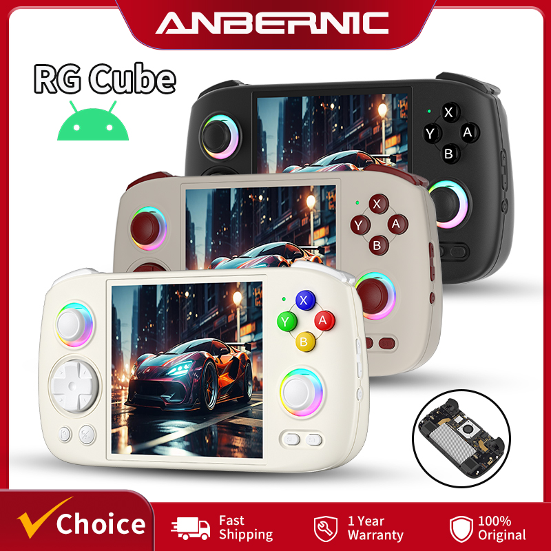 Gaming Console Cube - Anbernic RG Cube Handheld Game Console