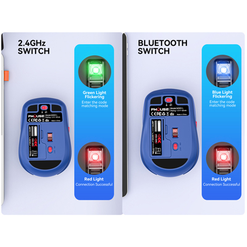 M303L Bluetooth Wireless Mouse - Pc Gaming Handheld Console ulasan dan harga