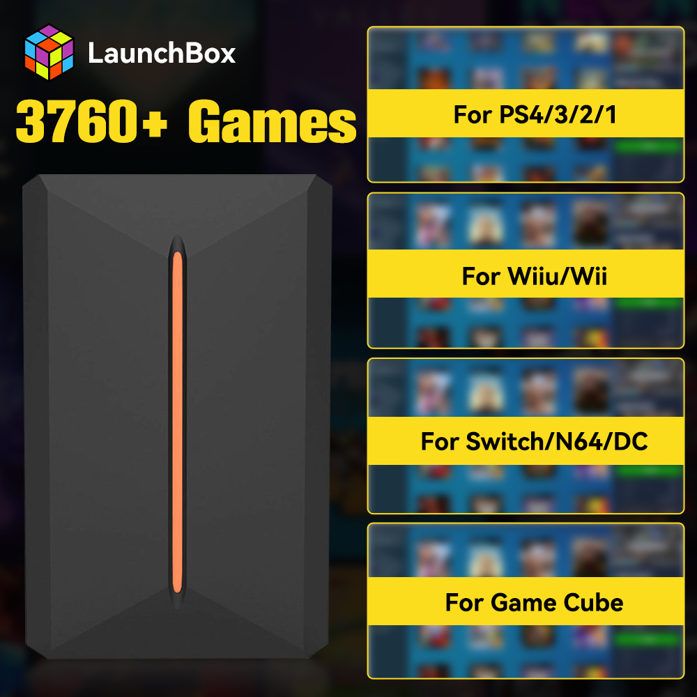 Launchbox OS Retro Gaming HDD  - Gaming Console Os ulasan dan harga