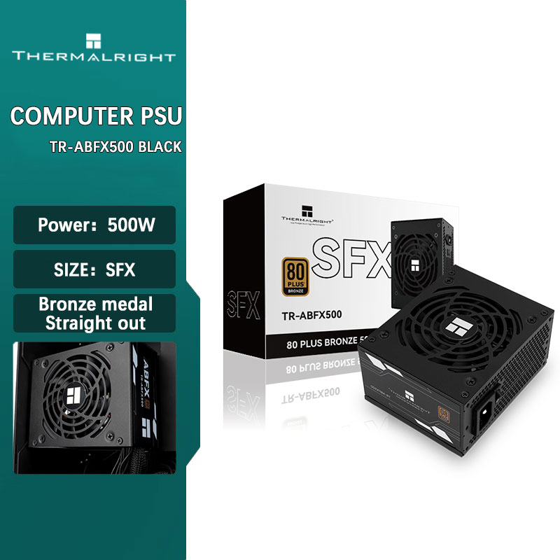 Thermalright TR-ABFX500 Black  - Console Gaming Pc Case ulasan dan harga