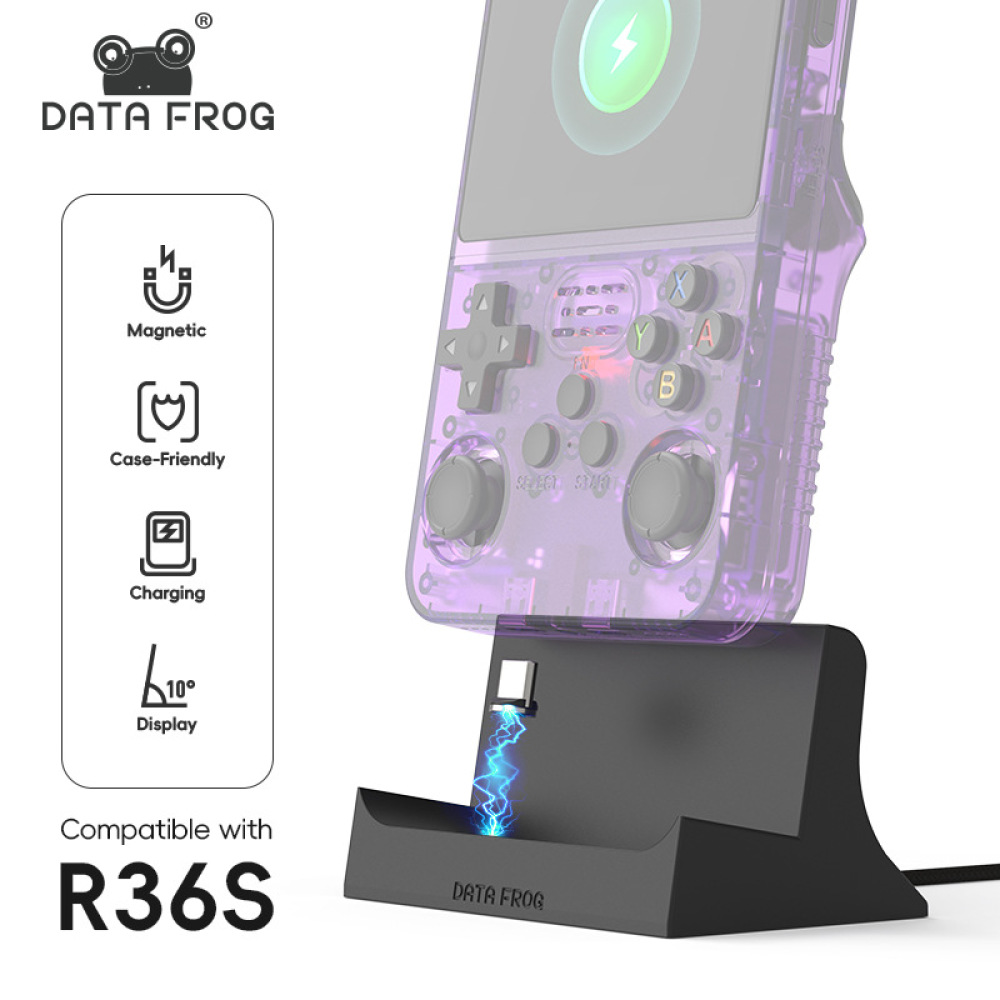 R36S Gaming Console Magnetic C - Gaming Console Handheld Retro ulasan dan harga