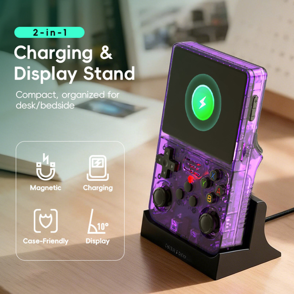 R36S Gaming Console Magnetic C - Gaming Console Handheld Retro ulasan dan harga
