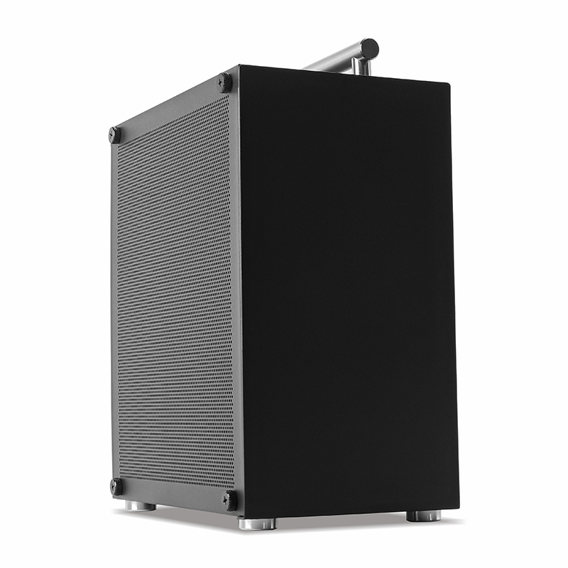 METALFISH T40 Mini ITX Black C - Console Gaming Pc Case ulasan dan harga