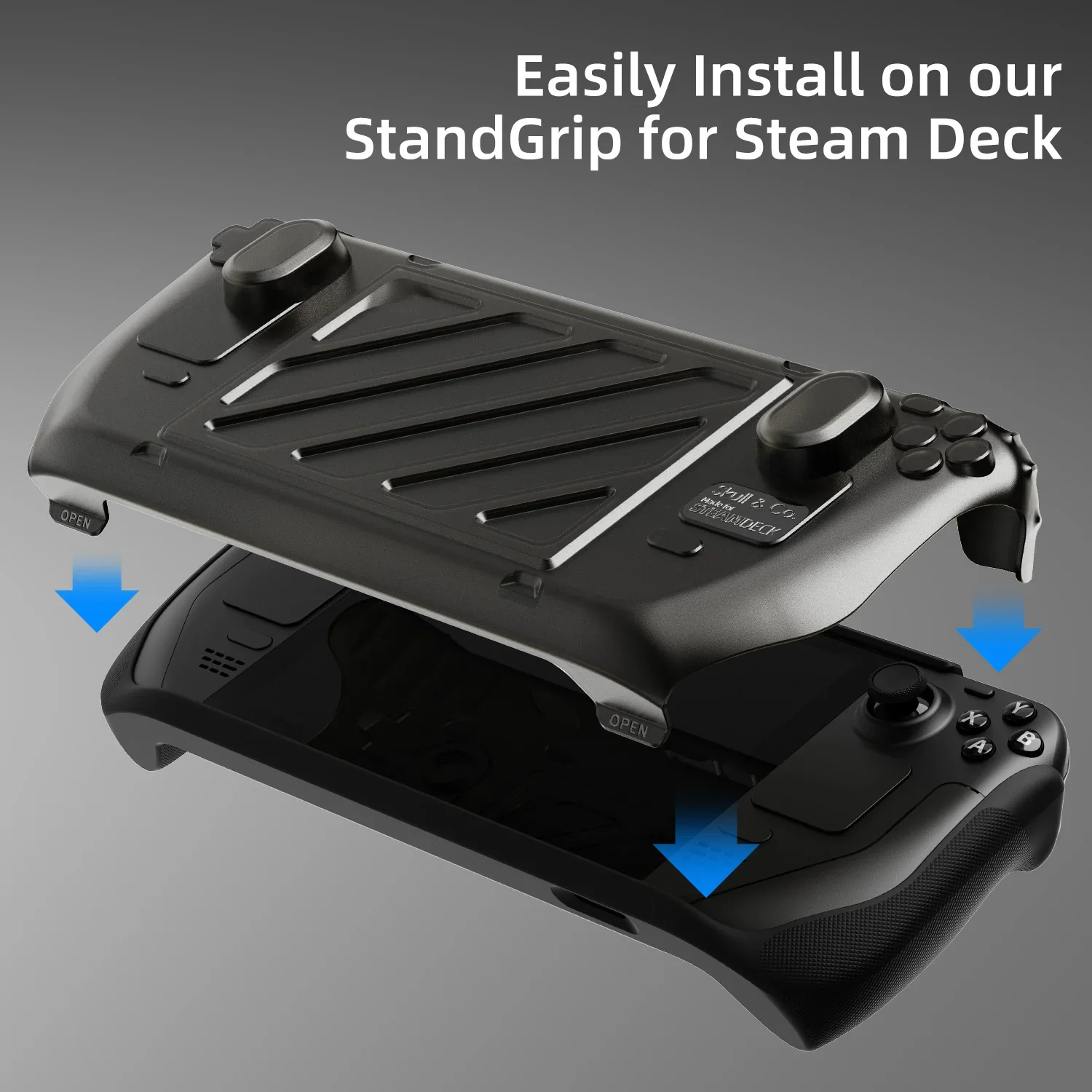 Skull & Co. HardShell Front Co - Gaming Console Steam Deck ulasan dan harga