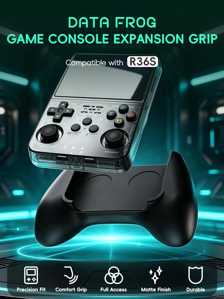 Data Frog R36S Game Grip Ergon - Gaming Console Handheld Retro ulasan dan harga