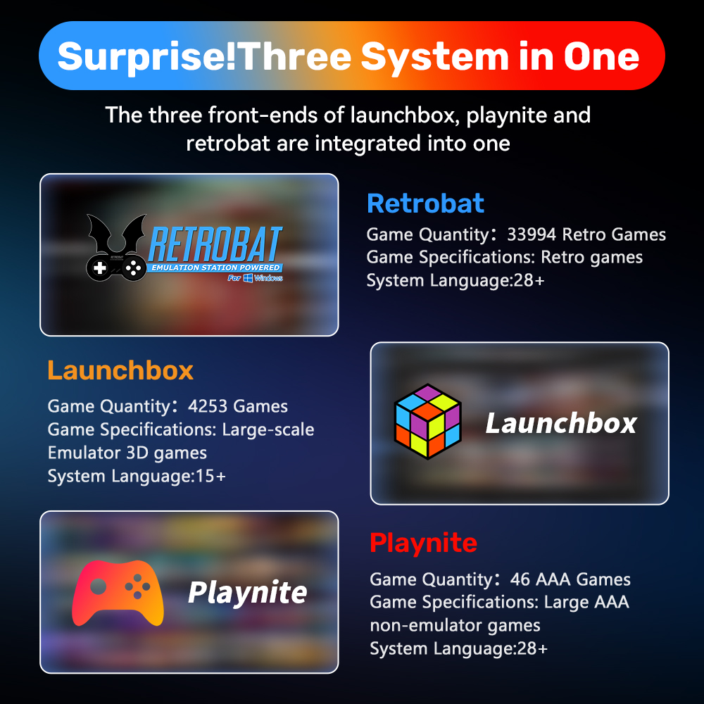 500GB Gaming HDD Retrobat & La - Gaming Console Os ulasan dan harga