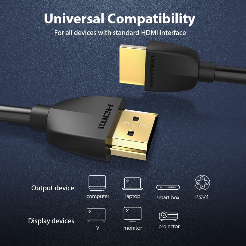 Vention HDMI Cable Slim HDMI t - Gaming Console Bundle ulasan dan harga