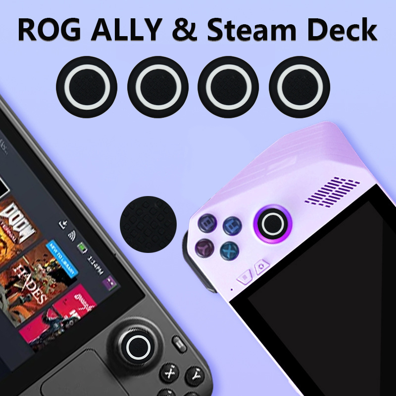 4pcs Silicone Joystick Thumb G - Gaming Console Steam Deck ulasan dan harga