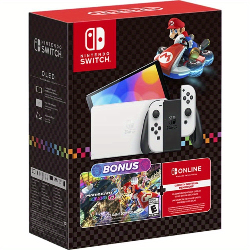 Nintendo Switch OLED Console B - Gaming Console Bundle ulasan dan harga