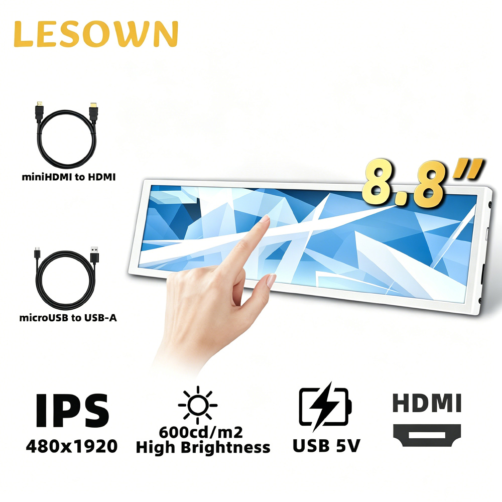LESOWN 8.8 Inch Mini Stretched - Gaming Console Display Case ulasan dan harga