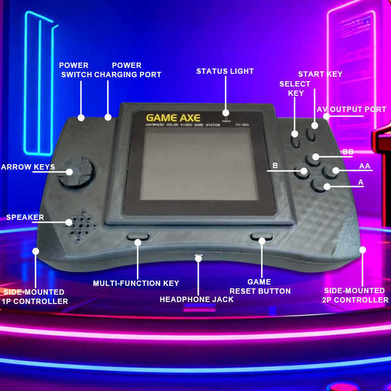 PFT Elite 4-Inch Handheld Arca - Gaming Console Handheld Retro ulasan dan harga