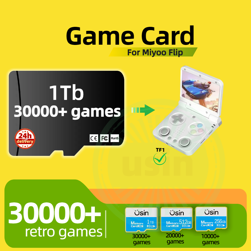 Game Card For Miyoo Flip 30000 - Gaming Console Handheld Retro ulasan dan harga