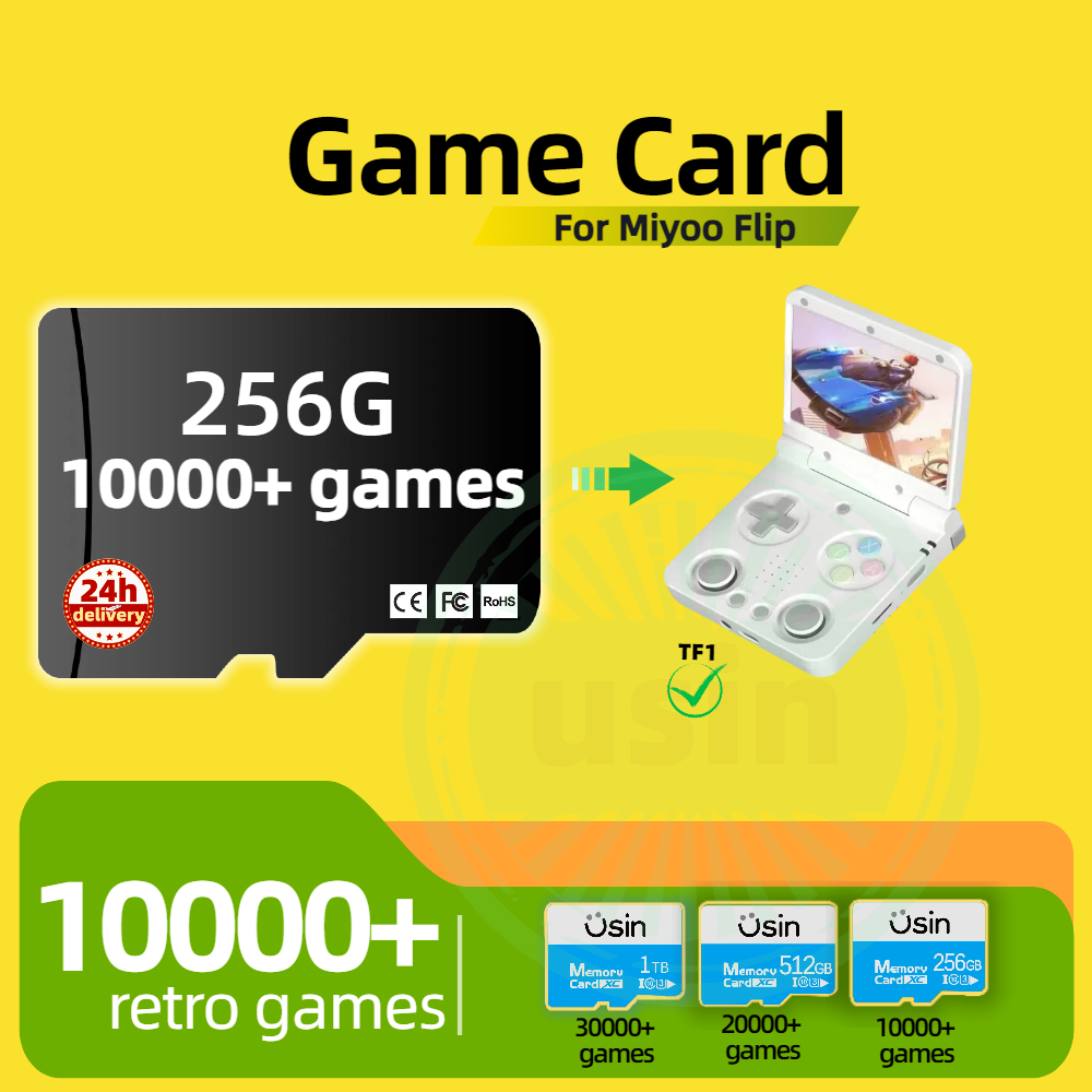 Game Card For Miyoo Flip 30000 - Gaming Console Handheld Retro ulasan dan harga