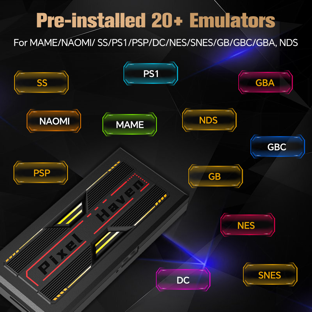 4K Retro Video Game Consoles F - Gaming Console Os ulasan dan harga