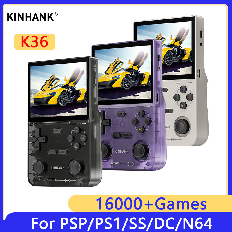 KINHANK K36 Retro Handheld Vid - Gaming Console Handheld Retro ulasan dan harga