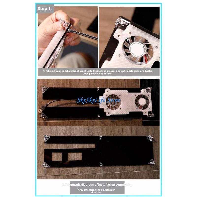 E65E Gaming Console Case Acryl - Gaming Console Display Case ulasan dan harga
