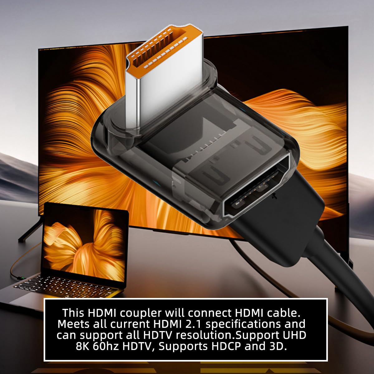 8K HDMI 2.1 Male to Female 90  - Gaming Console Bundle ulasan dan harga