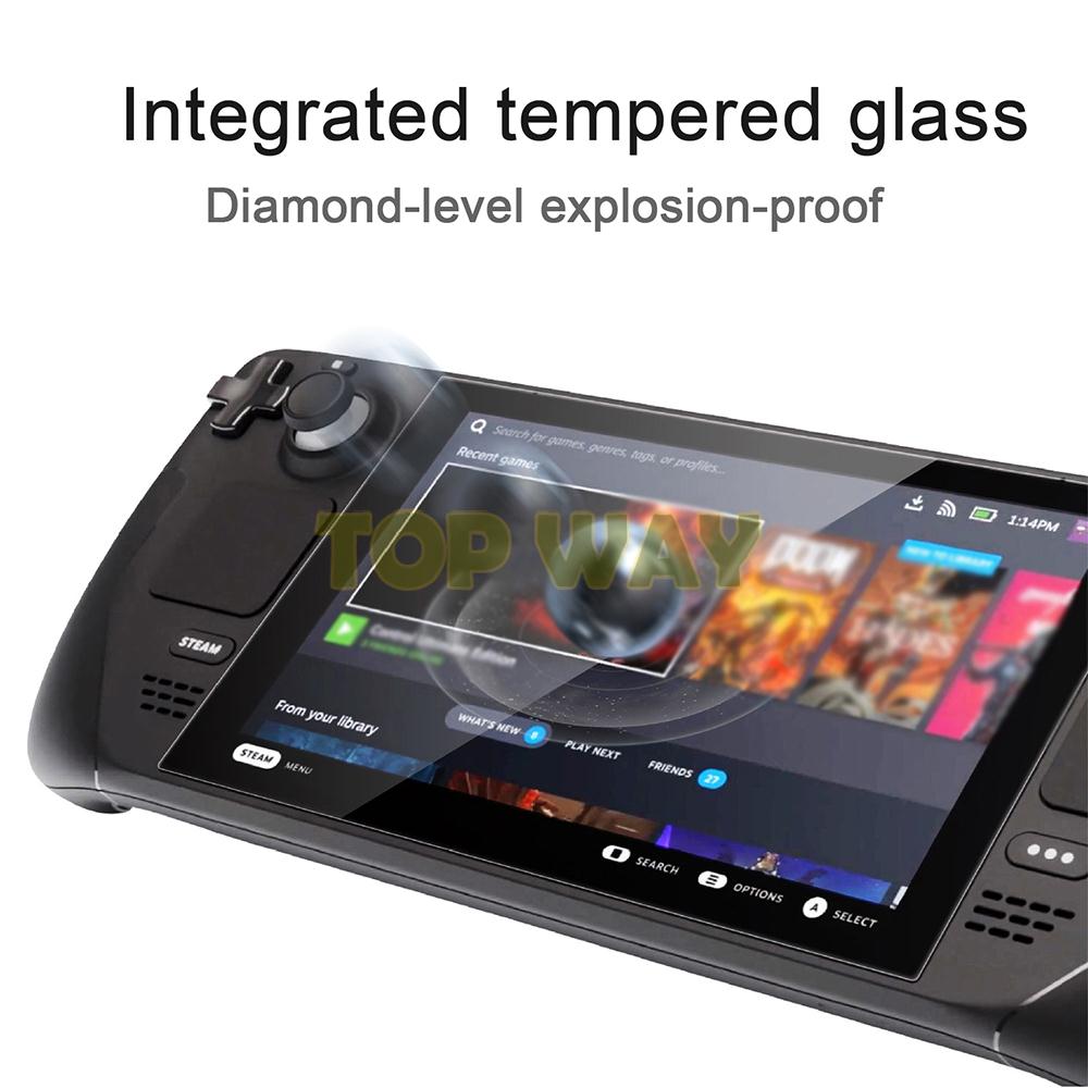 1PC Tempered Glass For Valve S - Gaming Console Steam Deck ulasan dan harga