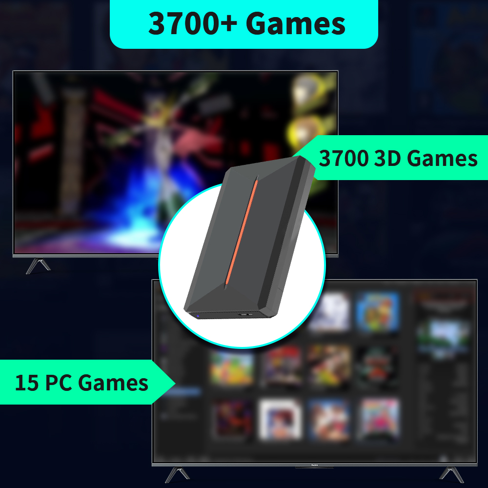Launchbox OS 500GB Portable Ga - Gaming Console Os ulasan dan harga