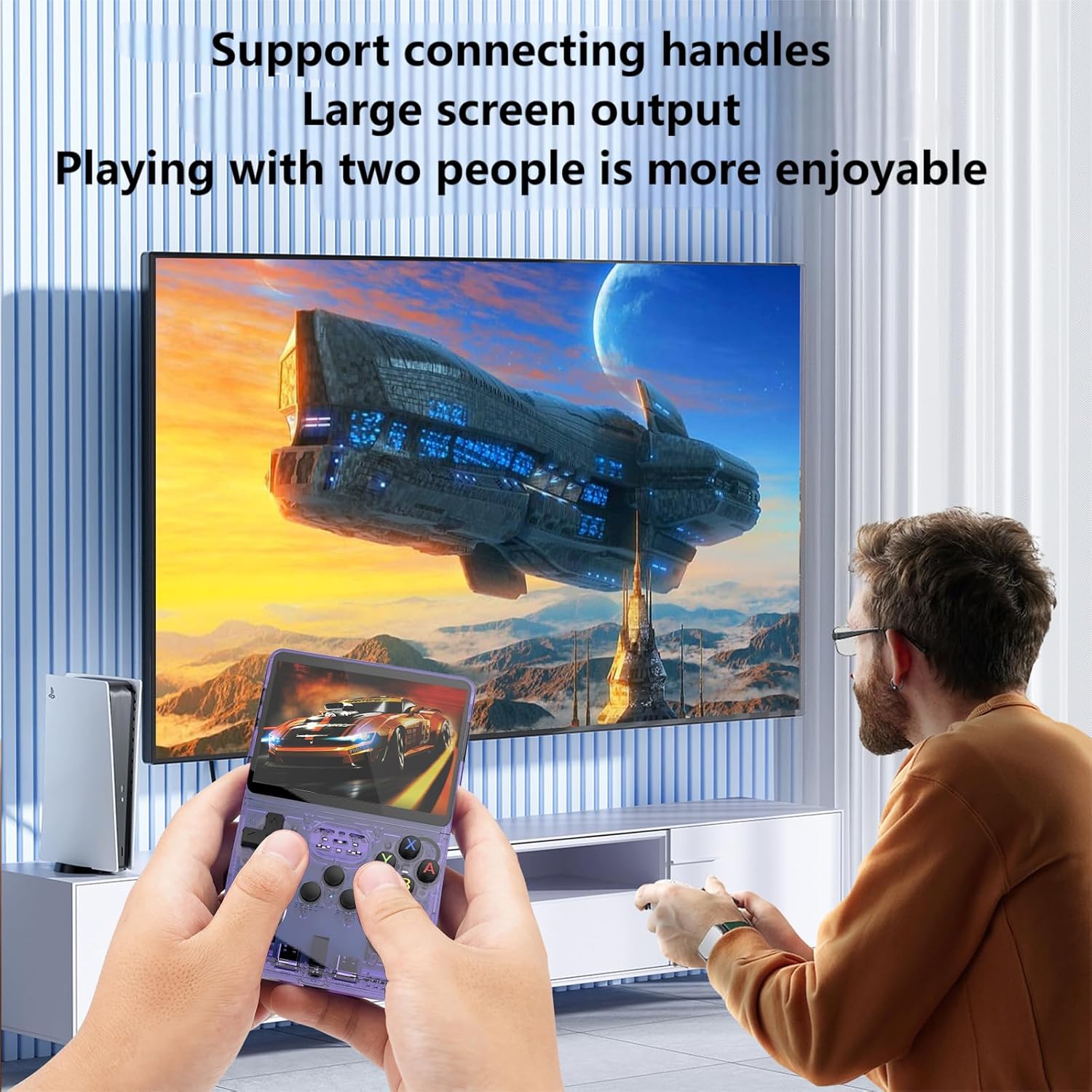 NEW R36S Retro Handheld Game C - Gaming Console Os ulasan dan harga