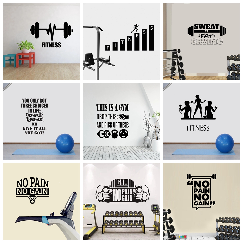 1 pc hot sale GYM culture Wall - Gaming Console Wallpaper ulasan dan harga