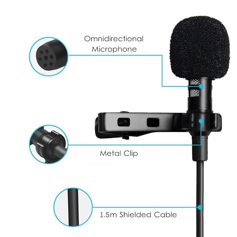 1.5m Mini Portable Lavalier Mi - Pc Gaming Handheld Console ulasan dan harga