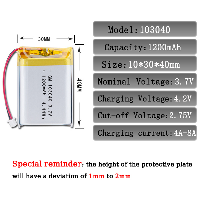 3.7V 1200mAh 103040 Lithium Po - Gaming Console Bundle ulasan dan harga