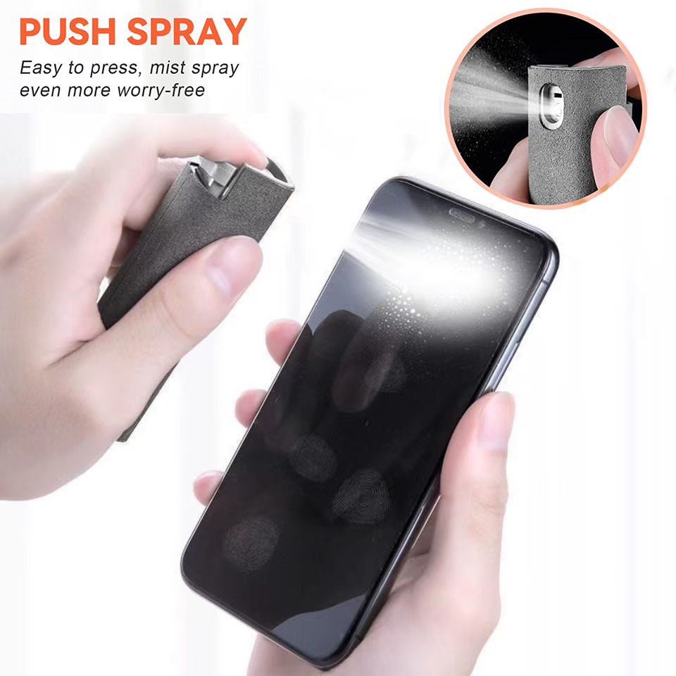2 In 1 Screen Cleaner Spray Ki - Pc Gaming Handheld Console ulasan dan harga